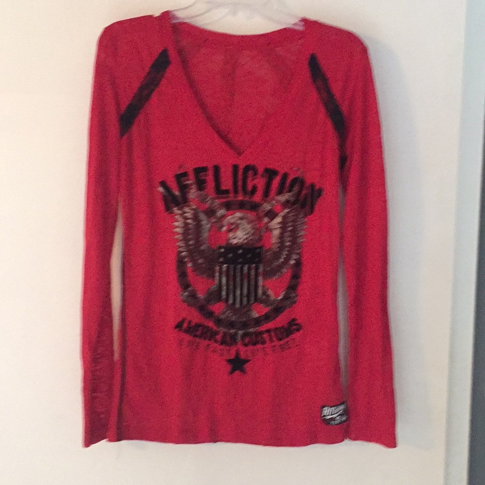 Affliction burnout tee
